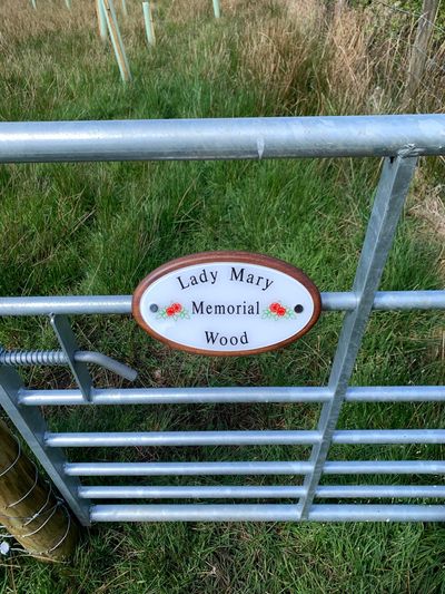 The Digglers' Lady Mary Memorial Wood Plaques The Digglers' Lady Mary Memorial Wood Plaques